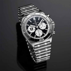 Breitling Chronomat B01 NFL Las Vegas Raiders Edition with Rouleaux Steel Bracelet - 42mm