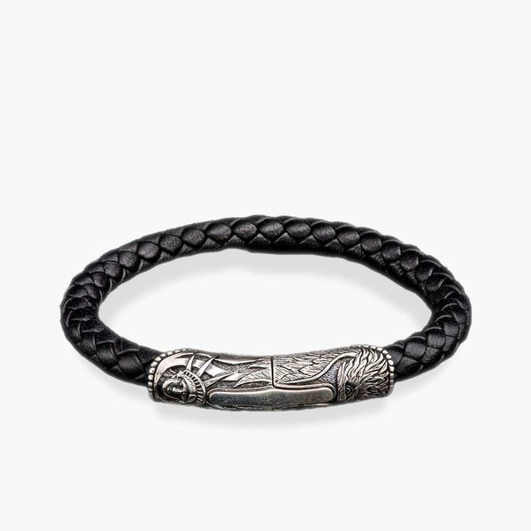 William Henry Yosemite Leather Bracelet | LC196 AS BLK – J.R.DUNN William Henry Yosemite Leather Bracelet | LC196 AS BLK – J.R.DUNN
