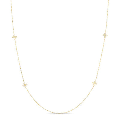 Roberto Coin Love in Verona Long Flower Necklace - Roberto Coin product