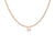 EF Collection Diamond Initial Charm in Yellow gold