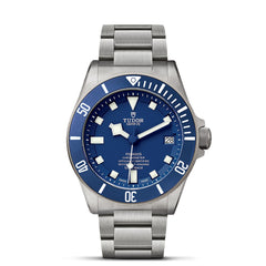 TUDOR Pelagos with Ceramic Matt Blue Disc and Titanium Bracelet