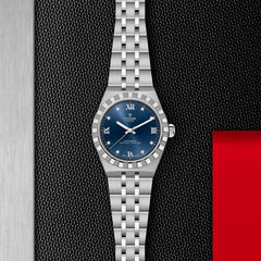 TUDOR Royal 30mm Steel Case and Blue Dial
