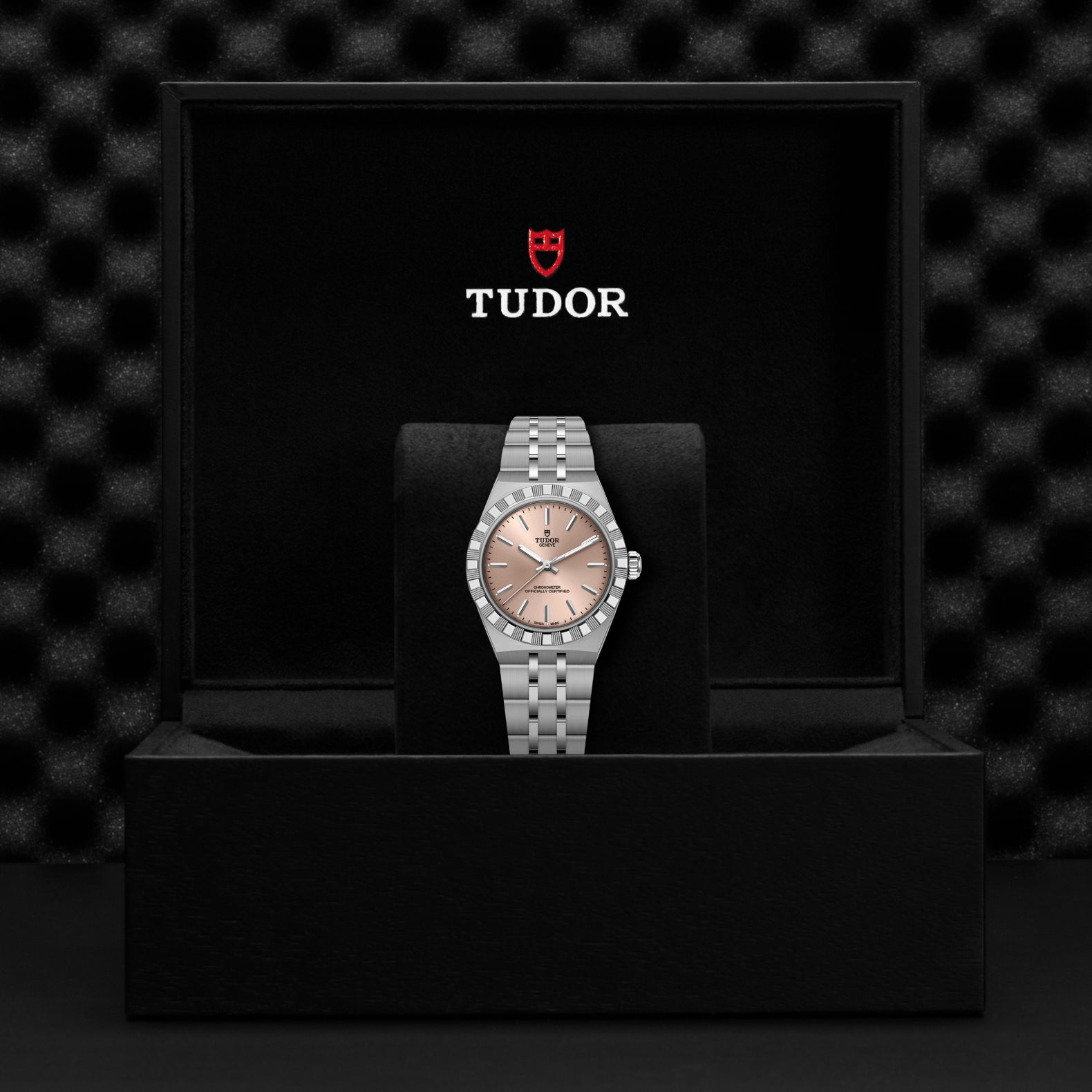 TUDOR Royal 30mm Steel Case and Salmon Dial