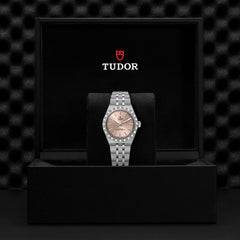TUDOR Royal 30mm Steel Case and Salmon Dial