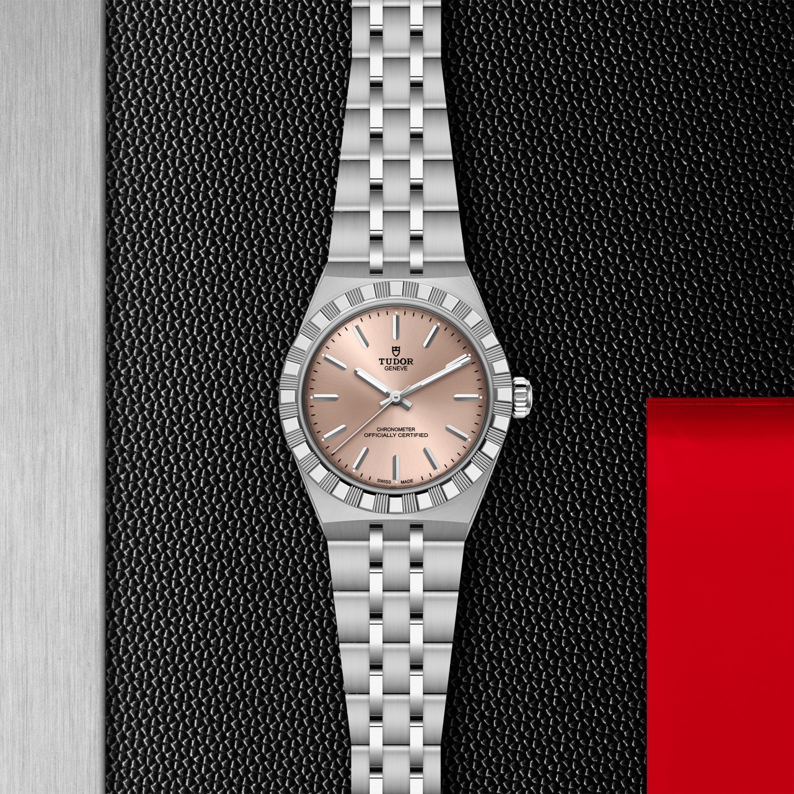 TUDOR Royal 30mm Steel Case and Salmon Dial
