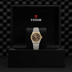 TUDOR Royal with 30mm Steel and Gold with Brown Dial