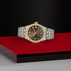 TUDOR Royal with 30mm Steel and Gold with Brown Dial