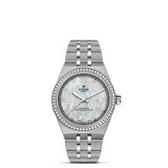 TUDOR Royal 30mm Diamond Bezel and Mother-of-Pearl Dial