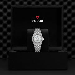 TUDOR Royal 30mm Diamond Bezel and Mother-of-Pearl Dial