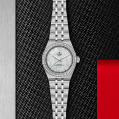 TUDOR Royal 30mm Diamond Bezel and Mother-of-Pearl Dial