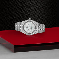 TUDOR Royal 30mm Diamond Bezel and Mother-of-Pearl Dial