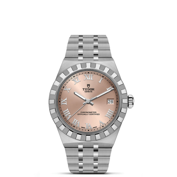 TUDOR Royal with 36mm Steel Case and Salmon Dial