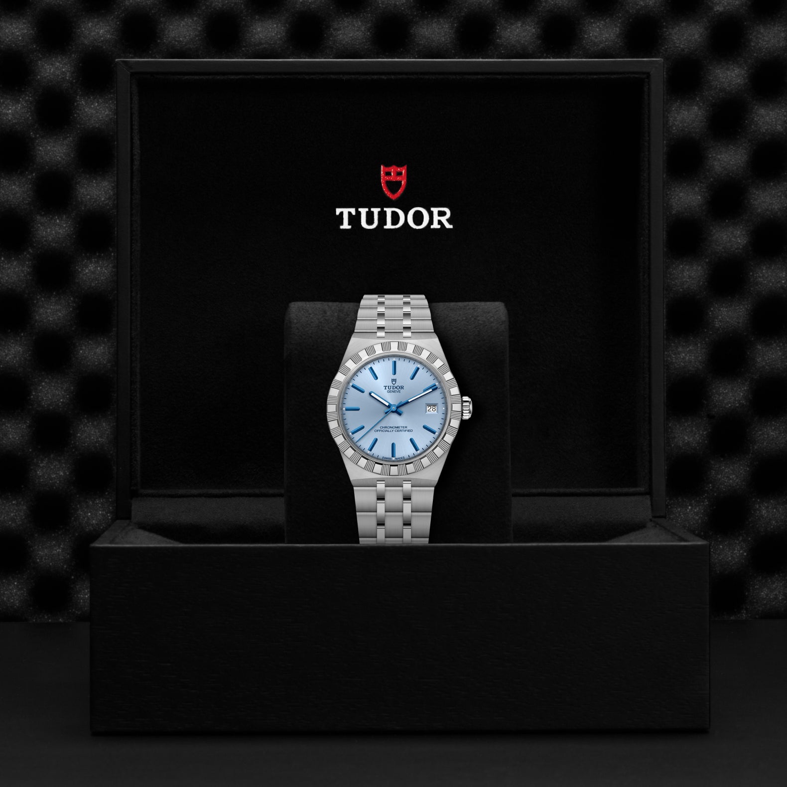 TUDOR Royal 36mm, Light Blue Index Dial, Steel, M2836C1A0-0106 TUDOR Royal 36mm, Light Blue Index Dial, Steel, M2836C1A0-0106