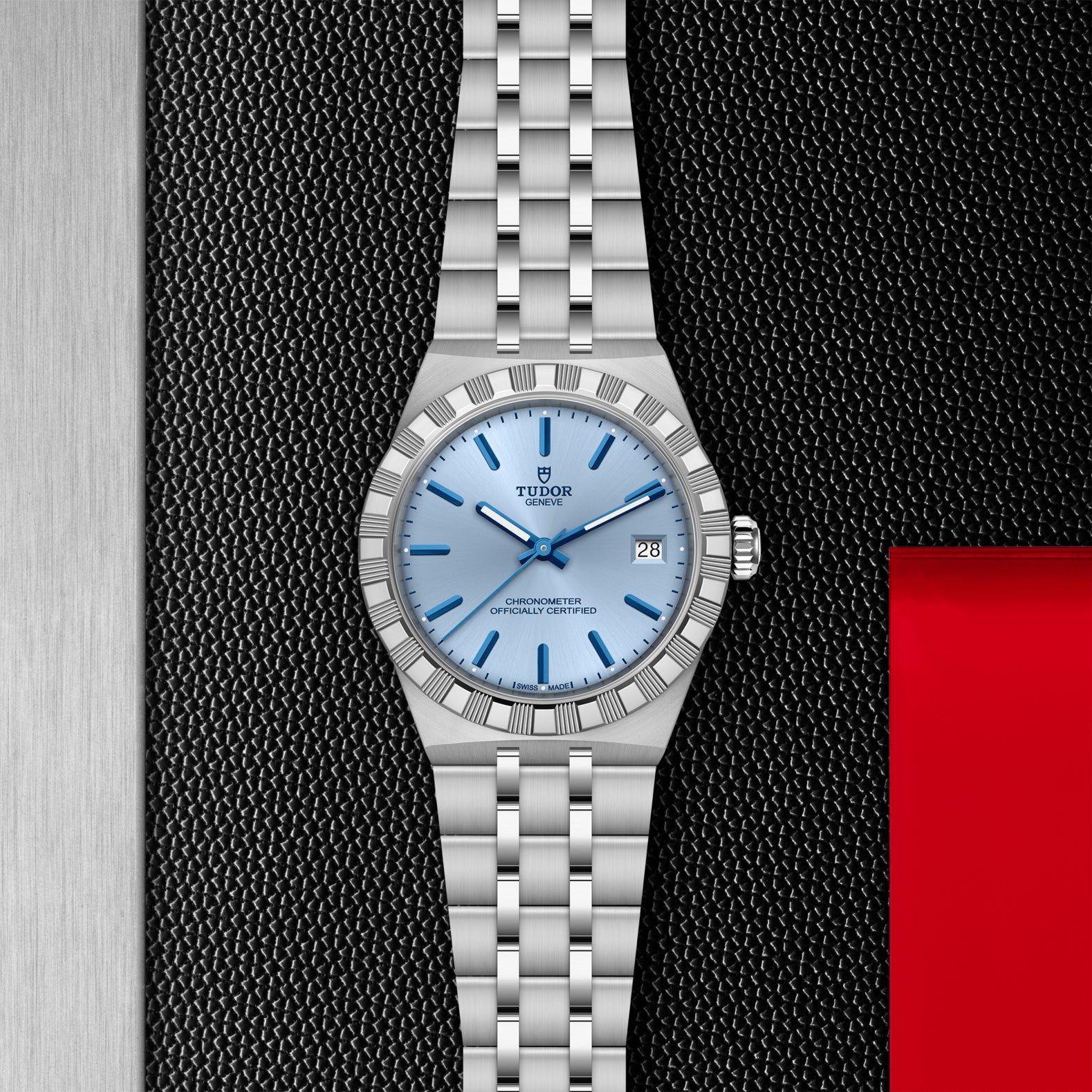 TUDOR Royal 36mm, Light Blue Index Dial, Steel, M2836C1A0-0106