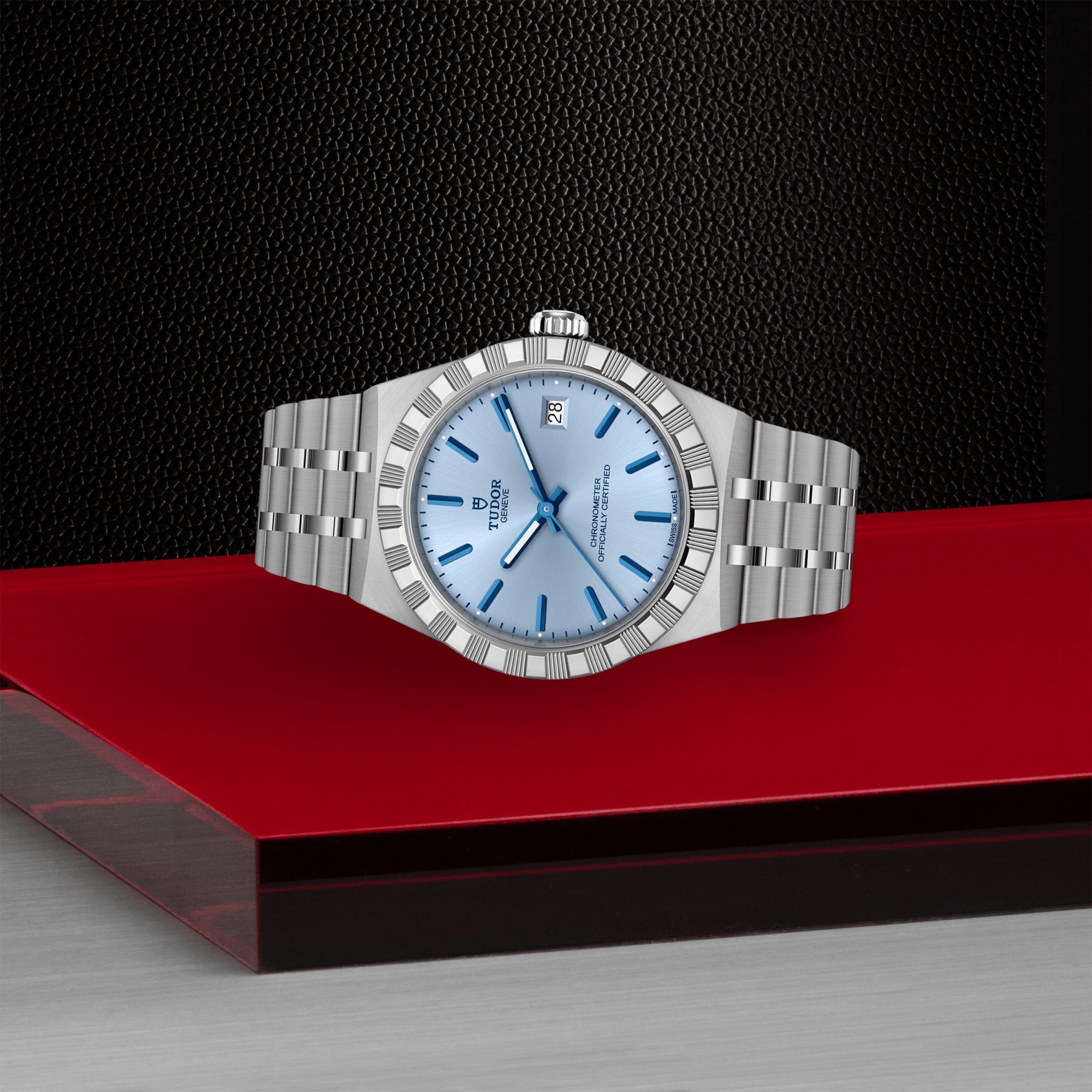 TUDOR Royal 36mm, Light Blue Index Dial, Steel, M2836C1A0-0106 TUDOR Royal 36mm, Light Blue Index Dial, Steel, M2836C1A0-0106