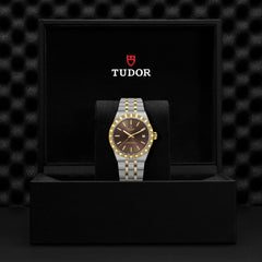 TUDOR Royal with 36mm Steel and Gold with Brown Dial