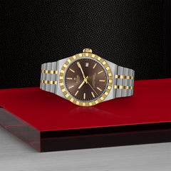TUDOR Royal with 36mm Steel and Gold with Brown Dial