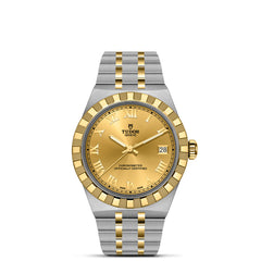TUDOR Royal with 36mm Steel and Gold with Champagne Dial