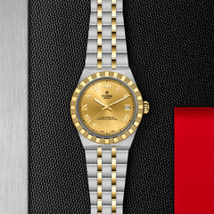 TUDOR Royal with 36mm Steel and Gold with Champagne Dial