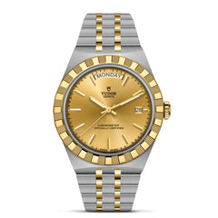 TUDOR Royal 40mm Steel and Yellow Gold with Champagne Dial