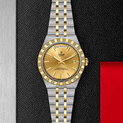 TUDOR Royal 40mm Steel and Yellow Gold with Champagne Dial