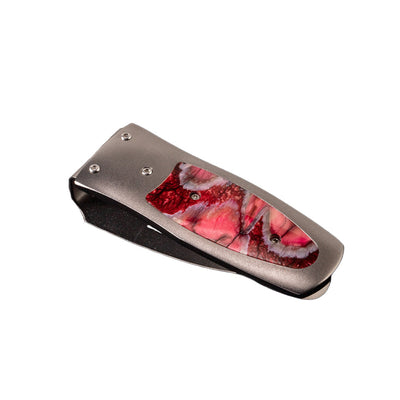William Henry Pharaoh Red Stripe Money Clip - William Henry product