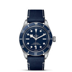 TUDOR Black Bay 58 with 39mm Steel Case and Blue “soft Touch” Strap