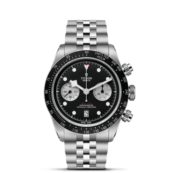 TUDOR Black Bay Chrono Black Dial with 5 Link Bracelet
