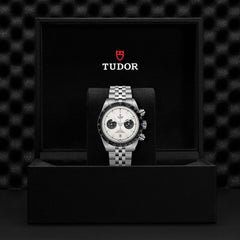 TUDOR Black Bay Chrono Opaline Dial with 5 Link Bracelet
