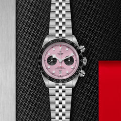 TUDOR Black Bay Chrono Pink Dial with 41mm Case