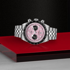 TUDOR Black Bay Chrono Pink Dial with 41mm Case