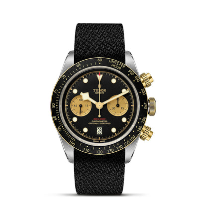 TUDOR Black Bay Chrono S&G with 41mm Steel Case and Black Fabric Strap - Tudor product