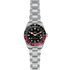 TUDOR Black Bay 58 GMT with 39mm Steel Case Black and Burgundy Bezel
