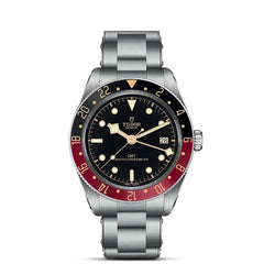 TUDOR Black Bay 58 GMT with 39mm Steel Case Black and Burgundy Bezel