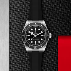 TUDOR Black Bay Monochromatic 41mm Steel Case and Rubber Strap