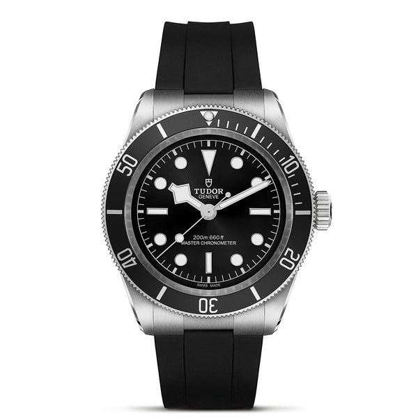 TUDOR Black Bay Monochromatic 41mm Steel Case and Rubber Strap