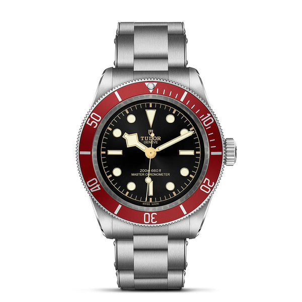 TUDOR Black Bay with 41mm Steel Case and Steel Bracelet