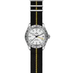TUDOR Black Bay Pro with 39mm Opaline Dial with Black Fabric Strap