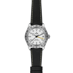 TUDOR Black Bay Pro with 39mm Opaline Dial with Hybrid Strap