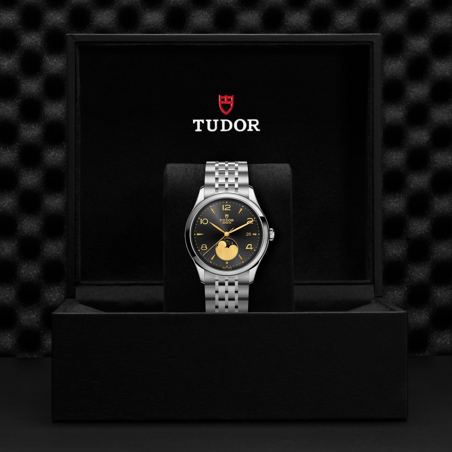 TUDOR 1926 Luna Black Moon Phase Watch