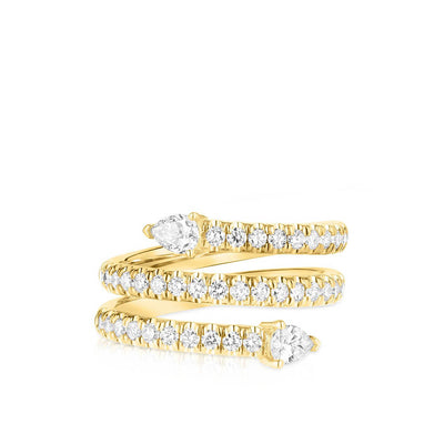 Carbon & Hyde Diamond Mamba Ring - Carbon & Hyde product