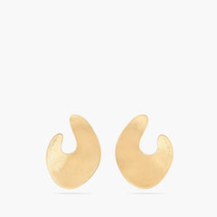 Marco Bicego Lunaria 18K Yellow Gold Wrap Earrings