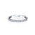 MARS Ever After Bezel Set Diamond Stackable Band Ring
