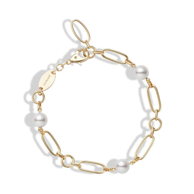 Mikimoto Akoya Pearl Station Chain Bracelet - Mikimoto product