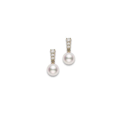 Mikimoto Morning Dew Akoya 18K Cultured Pearl Earrings - Mikimoto product