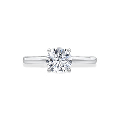 A. Jaffe Classics Oval Solitaire Engagement Ring Setting