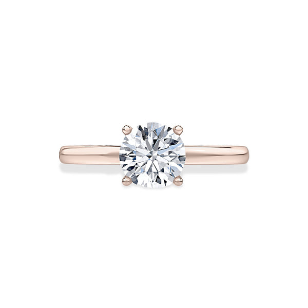A. Jaffe Classics Oval Solitaire Engagement Ring Setting
