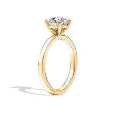 A. Jaffe Classics Oval Solitaire Engagement Ring Setting