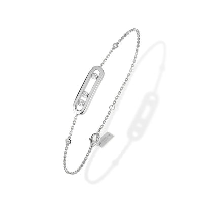Messika Baby Move 3 Diamond Station Bracelet - Messika product