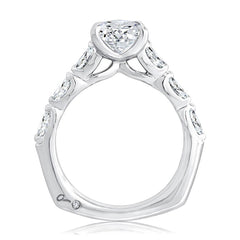A. Jaffe Signature Oval Engagement Ring Setting